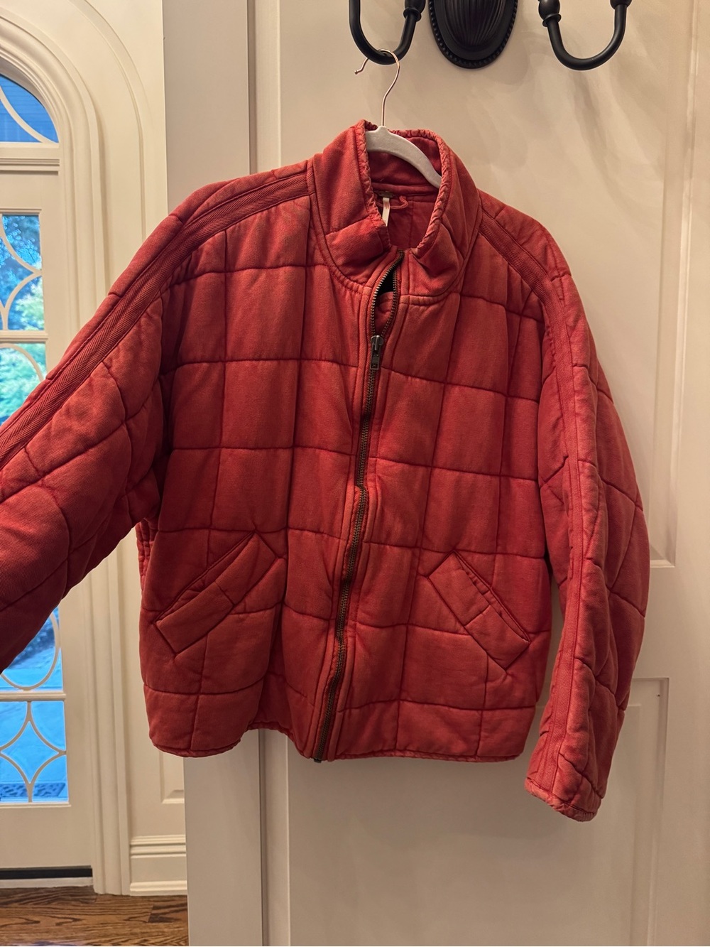 Free People Dolman Quilted Knit Jacket
